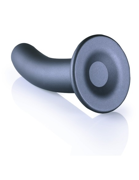 Plug Smooth G-Spot M 14.5 x 3cm Gris