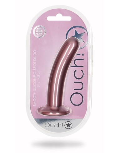 Plug Smooth G-Spot M 14.5 x 3cm Rose