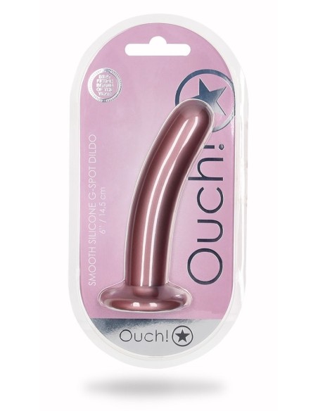 Plug Smooth G-Spot M 14.5 x 3cm Rose