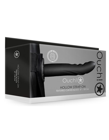 Gode ceinture creux Hollow Strap Textured Curved 20 x 4cm