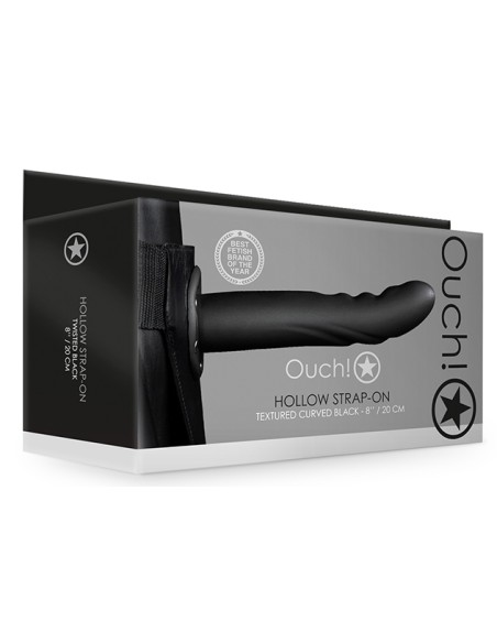 Gode ceinture creux Hollow Strap Textured Curved 20 x 4cm