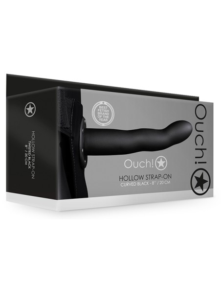 Gode ceinture creux Hollow Strap Curved 20 x 4cm