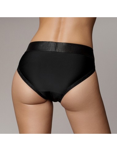 Culotte vibrante Strap-On Hipster Noire
