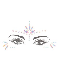 Stickers Strass Visage phosphorescent Glow Jewelry