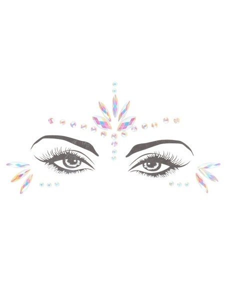 Stickers Strass Visage phosphorescent Glow Jewelry