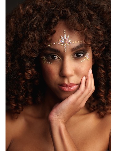 Stickers Strass Visage phosphorescent Glow Jewelry