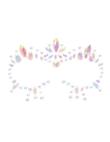 Stickers Strass Contours des Yeux phosphorescents Glow Jewelry