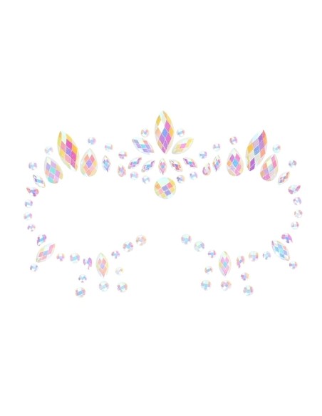 Stickers Strass Contours des Yeux phosphorescents Glow Jewelry