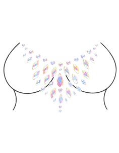 Stickers Strass Décolleté Phosphorescents Glow Chest