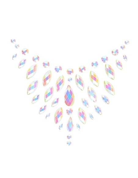 Stickers Strass Décolleté Phosphorescents Glow Chest