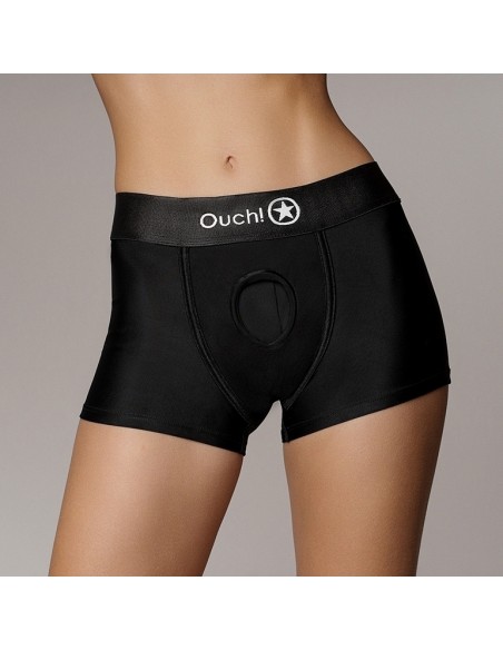 Boxer vibrant Strap-On Boxer Noir Boxer vibrant Strap-On Boxer Noir