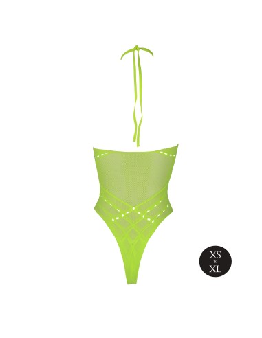 Body Filet Dos nu Vert Fluo