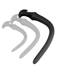 Gode long Ultra Slim L 50 x 5.2cm Noir