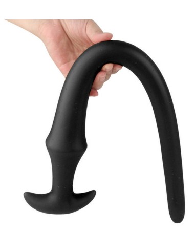 Gode long Ultra Slim L 50 x 5.2cm Noir