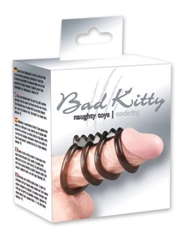 Etui de pénis avec anneaux 6.5 cm