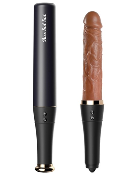 Gode Poignée Vibrant et Va-et-vient Baseball Bat 20 x 4cm