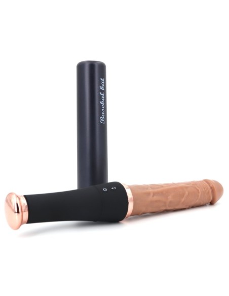 Gode Poignée Vibrant et Va-et-vient Baseball Bat 20 x 4cm