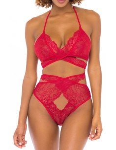 Ensemble Charlena 2 Pièces Rouge