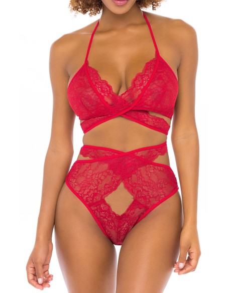 Ensemble Charlena 2 Pièces Rouge Ensemble Charlena 2 Pièces Rouge