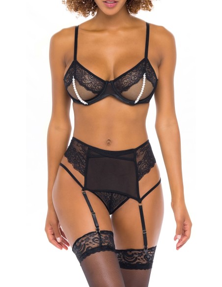 Ensemble Alyssa 2 Pièces Noir Ensemble Alyssa 2 Pièces Noir