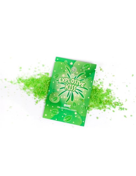 Bonbons Sucre explosif Menthe 9g Bonbons Sucre explosif Menthe 9g