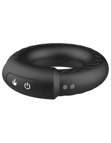 Cockring vibrant chauffant Warm 40mm