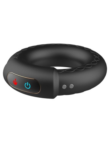 Cockring vibrant chauffant Warm 40mm