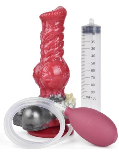 Gode Furry Éjaculateur WOLF SQUIRT M 21 x 7.5cm