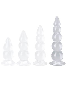 Plug transparent Jelwy XL 36 x 9.5cm