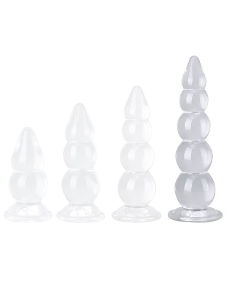 Plug transparent Jelwy XL 36 x 9.5cm