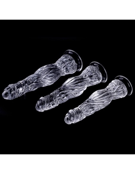 Gode Monster Transparent Kail S 21 x 5.5cm Gode Monster Transparent Kail S 21 x 5.5cm