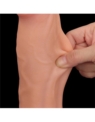 Gode réaliste Sliding Skin 20 x 5.3cm