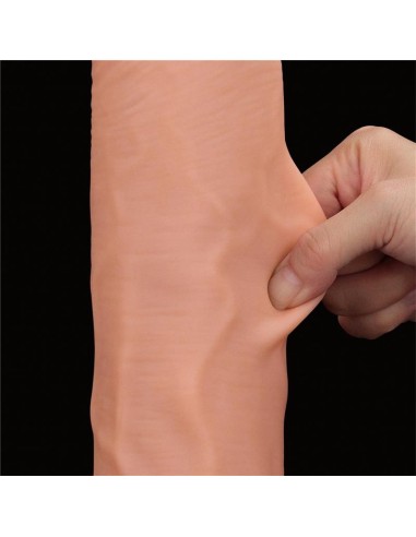 Gode réaliste Sliding Skin 27 x 6.5cm
