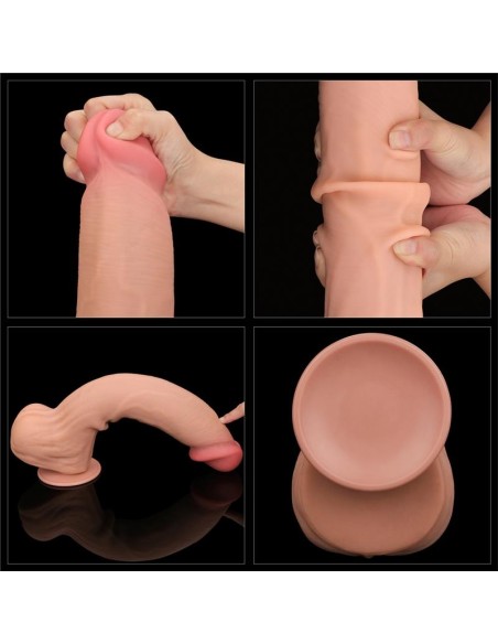 Gode réaliste Sliding Skin 27 x 6.5cm Gode réaliste Sliding Skin 27 x 6.5cm