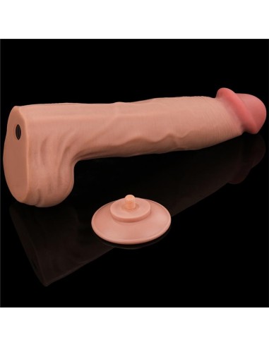 Gode réaliste Sliding Skin 27 x 6.5cm
