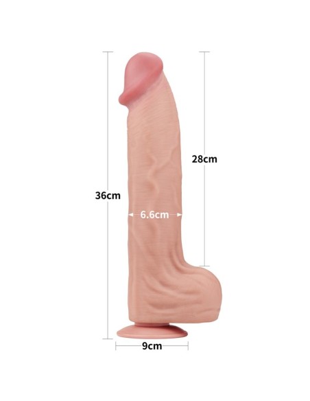 Gode réaliste Sliding Skin 27 x 6.5cm Gode réaliste Sliding Skin 27 x 6.5cm