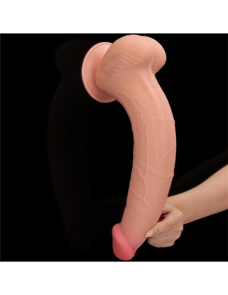 Gode réaliste avec bourses Sliding Skin 26 x 6cm Gode réaliste avec bourses Sliding Skin 26 x 6cm