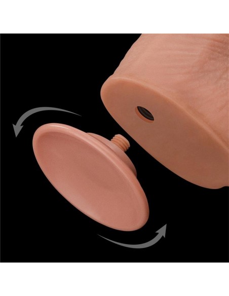 Gode réaliste avec bourses Sliding Skin 26 x 6cm Gode réaliste avec bourses Sliding Skin 26 x 6cm