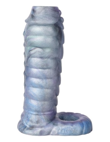 Gaine de pénis Monster Snaq 13 x 5cm Bleue