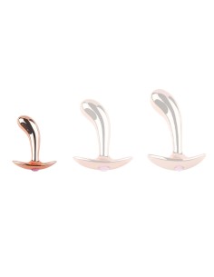 Plug bijou en métal Incurve S 7 x 2cm