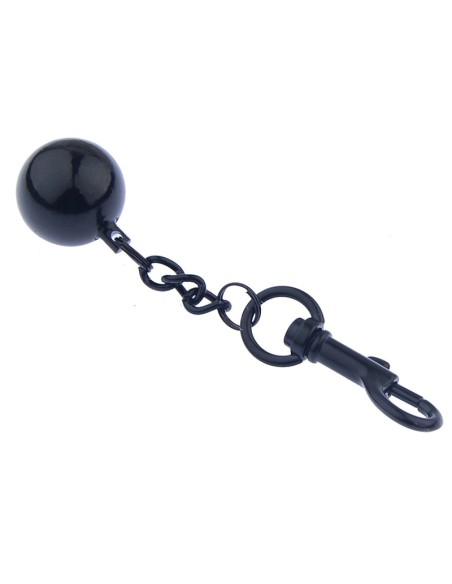 Ballstretcher en métal avec Boules Testicle S 32mm - Hauteur 12mm - Poids 275g Noir Ballstretcher en métal avec Boules Testicle S 32mm - Hauteur 12mm - Poids 275g Noir