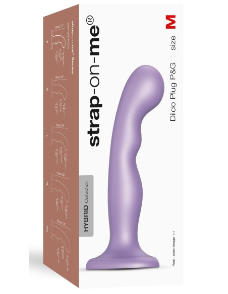 Plug Silicone P&G Strap-On-Me M 15 x 3.6cm Violet Plug Silicone P&G Strap-On-Me M 15 x 3.6cm Violet