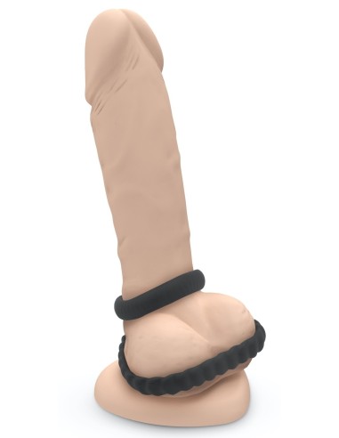 Double Anneau pénien Dual Ring Dorcel 43mm