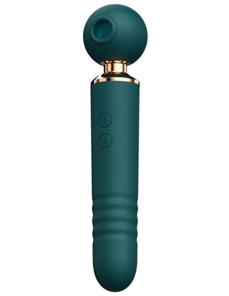Stimulateur de Clitoris et Point G Budding Vert Stimulateur de Clitoris et Point G Budding Vert