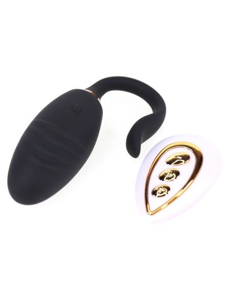 Oeuf Vibrant Felino 7.5 x 3cm Noir