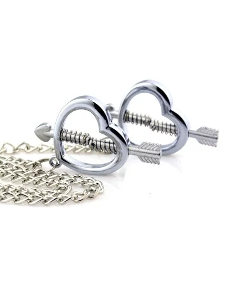 Pinces pour les tétons Cupid Heart Pinces pour les tétons Cupid Heart