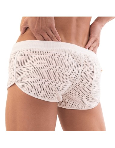 Short filet Aachet Blanc