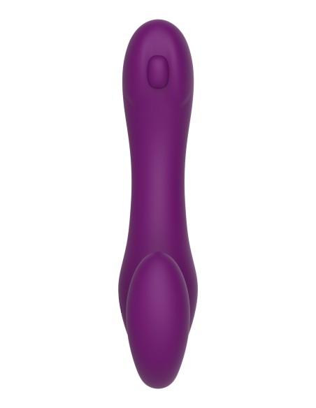 Stimulateur de point G Strapless Strap-On 13 x 3.5cm Violet