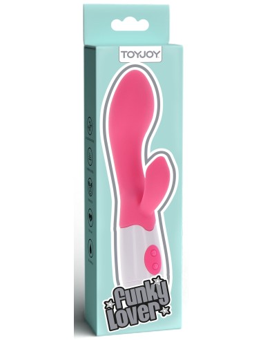 Vibro Rabbit Funky Lover 20cm Rose