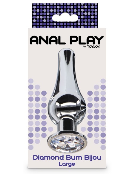 Plug bijou anal Diamond Bum L 12 x 4.1cm